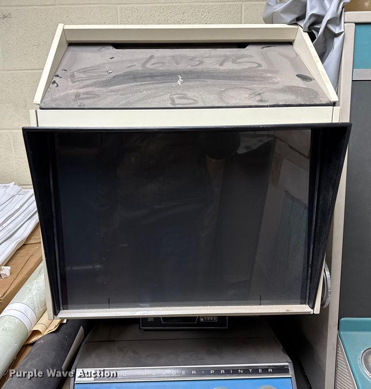 image for item EP0624 1977 3M 500 microfilm reader