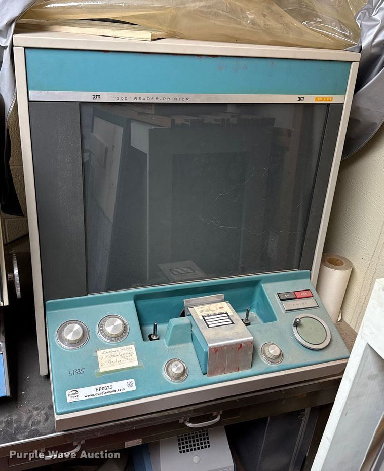 image for item EP0625 1984 3M microfilm reader