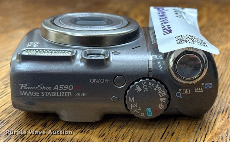 image for item EP0650 Canon Power Shot A590 IS camera