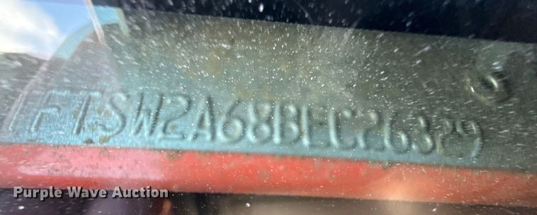 image for item EP2927 2011 Ford F250 Super Duty Crew Cab utility bed pickup truck