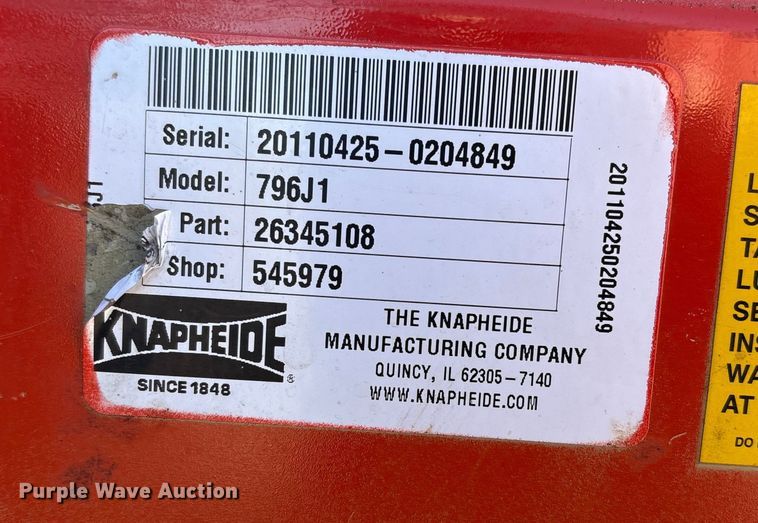 image for item EP2928 2011 Ford F250 Super Duty Crew Cab utility bed pickup truck