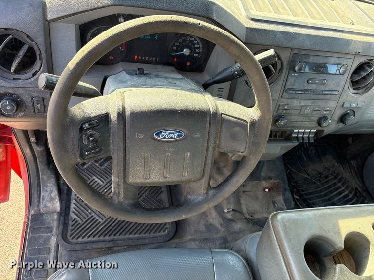 image for item EP2928 2011 Ford F250 Super Duty Crew Cab utility bed pickup truck