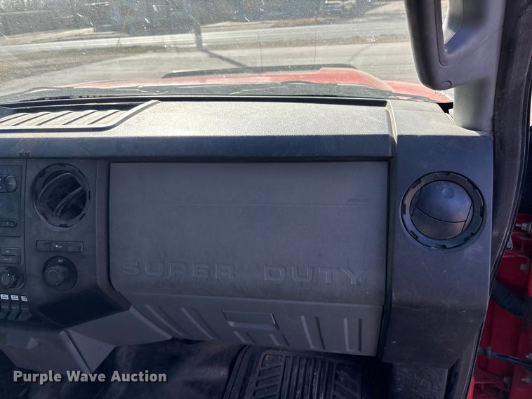 image for item EP2928 2011 Ford F250 Super Duty Crew Cab utility bed pickup truck