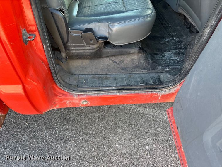 image for item EP2928 2011 Ford F250 Super Duty Crew Cab utility bed pickup truck