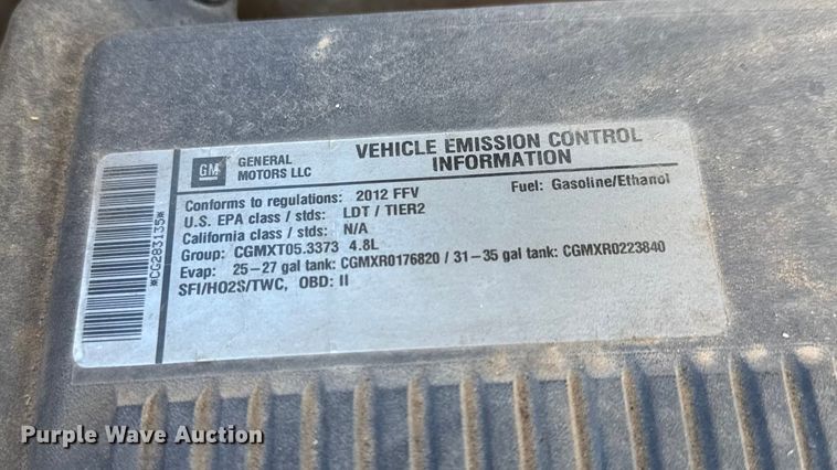 image for item EP2930 2012 Chevrolet Silverado 1500 Crew Cab pickup truck