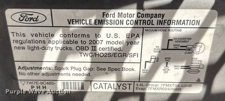 image for item EP2935 2007 Ford F150 Ext. Cab pickup truck