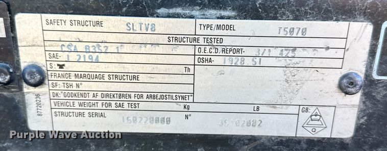 image for item EP2942 2011 New Holland T5070 MFWD tractor