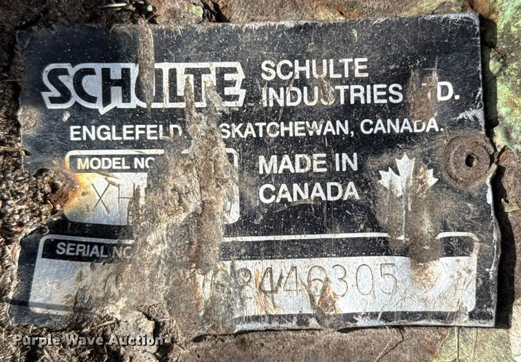 image for item EP2948 2003 Schulte XH1500 batwing rotary mower