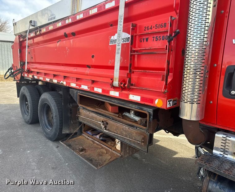 image for item EP2962 2009 International WorkStar 7500 dump truck