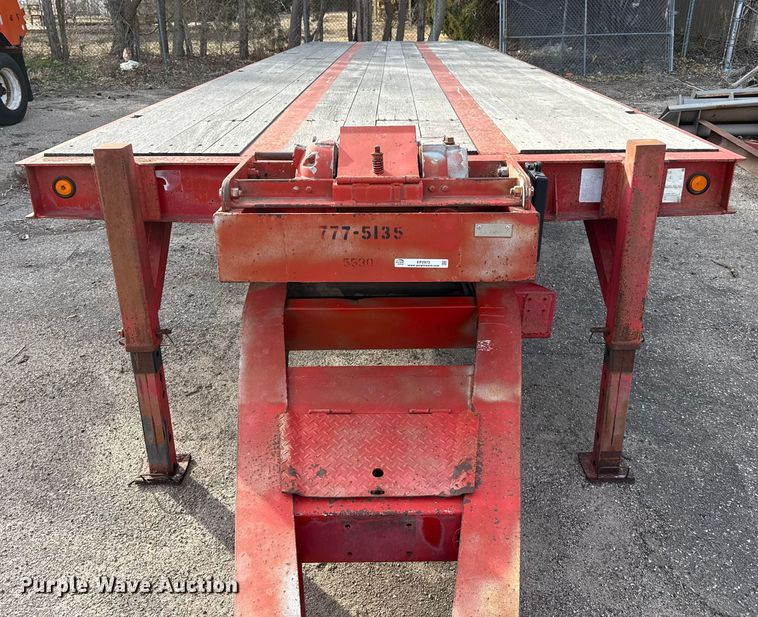 image for item EP2972 2006 Trail-Eze TE401 tilt deck equipment trailer