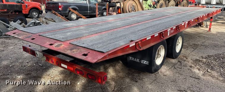 image for item EP2972 2006 Trail-Eze TE401 tilt deck equipment trailer