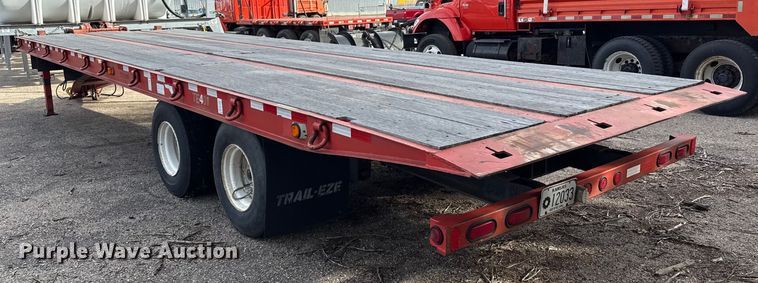 image for item EP2972 2006 Trail-Eze TE401 tilt deck equipment trailer