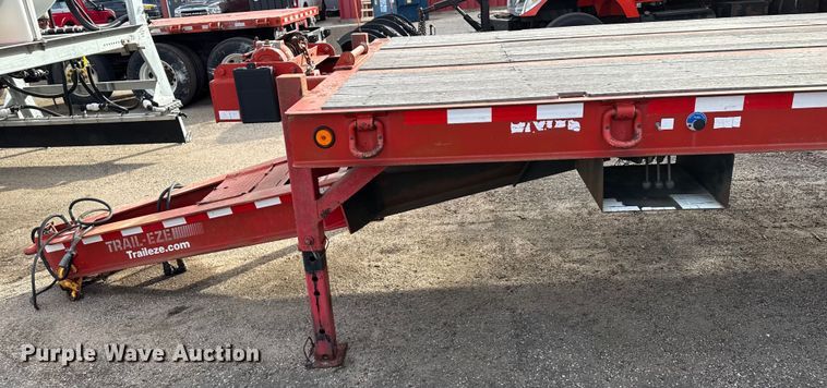 image for item EP2972 2006 Trail-Eze TE401 tilt deck equipment trailer