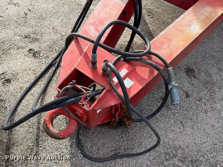 image for item EP2972 2006 Trail-Eze TE401 tilt deck equipment trailer