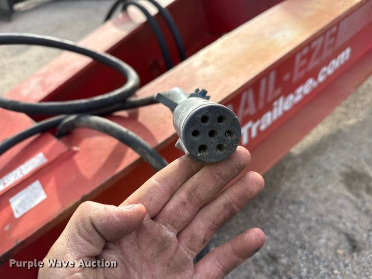 image for item EP2972 2006 Trail-Eze TE401 tilt deck equipment trailer