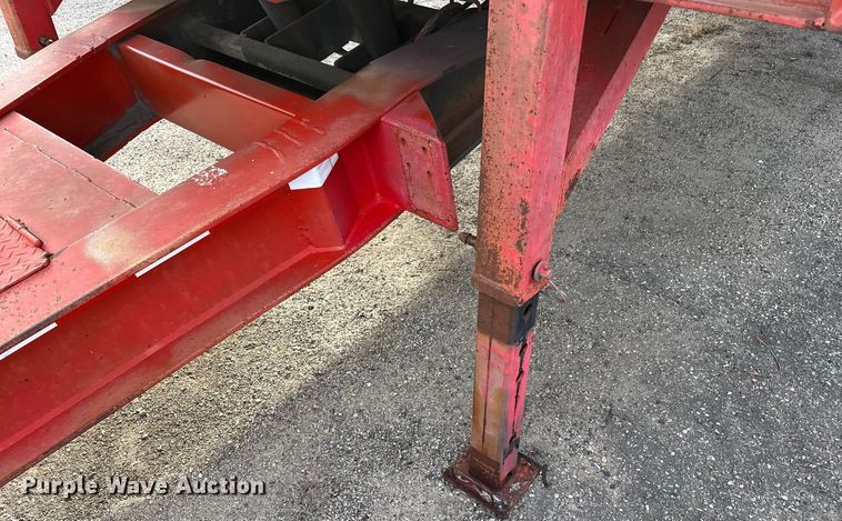 image for item EP2972 2006 Trail-Eze TE401 tilt deck equipment trailer