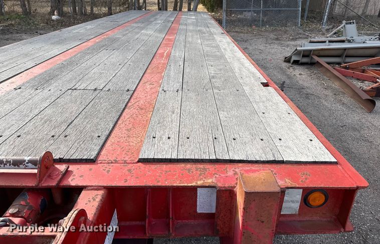 image for item EP2972 2006 Trail-Eze TE401 tilt deck equipment trailer