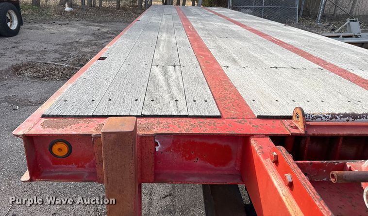 image for item EP2972 2006 Trail-Eze TE401 tilt deck equipment trailer