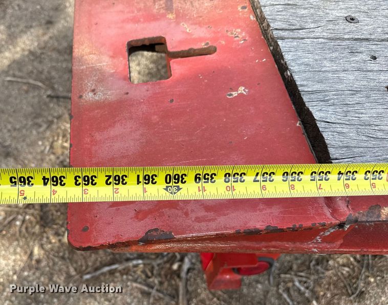 image for item EP2972 2006 Trail-Eze TE401 tilt deck equipment trailer