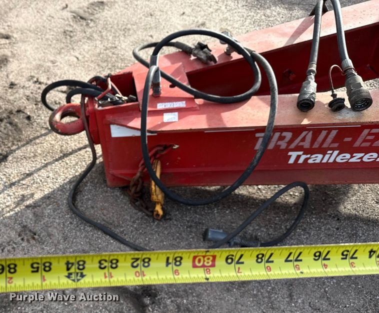 image for item EP2972 2006 Trail-Eze TE401 tilt deck equipment trailer