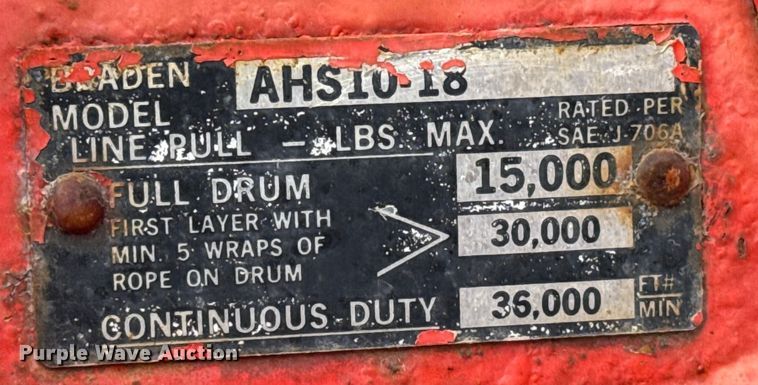 image for item EP2978 1999 Sterling semi truck