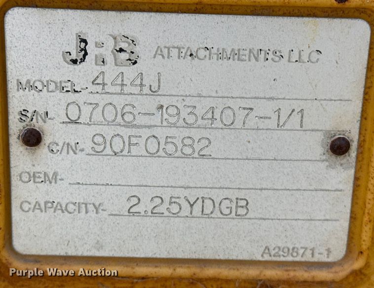 image for item EP2980 2006 John Deere 444J wheel loader