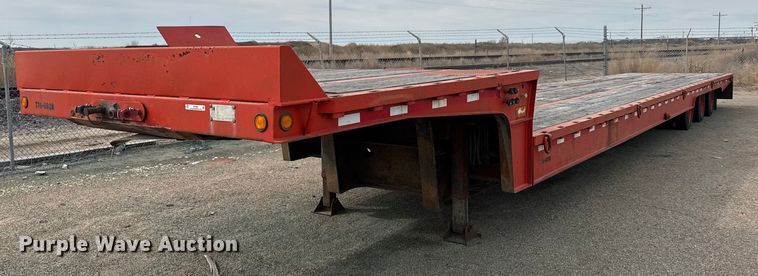 image for item EP2982 1999 Trail King TK110SA-533 drop deck trailer