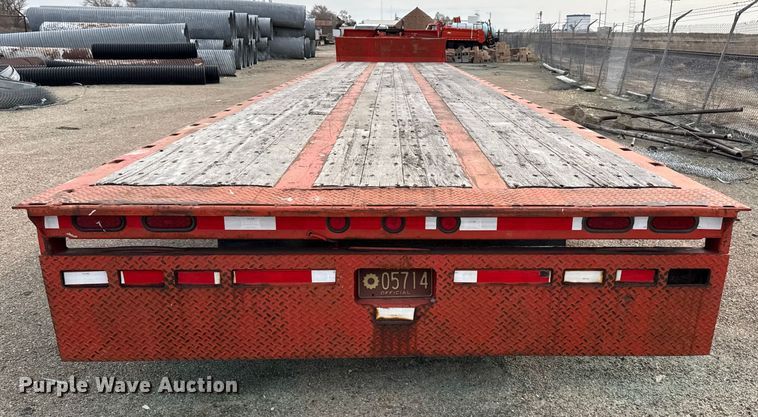 image for item EP2982 1999 Trail King TK110SA-533 drop deck trailer