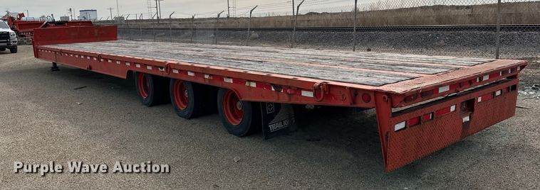 image for item EP2982 1999 Trail King TK110SA-533 drop deck trailer