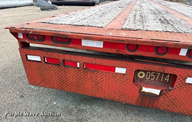 image for item EP2982 1999 Trail King TK110SA-533 drop deck trailer