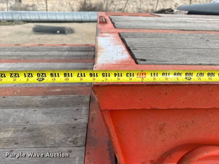 image for item EP2982 1999 Trail King TK110SA-533 drop deck trailer