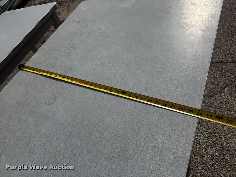 image for item ET1524 (2) steel tables