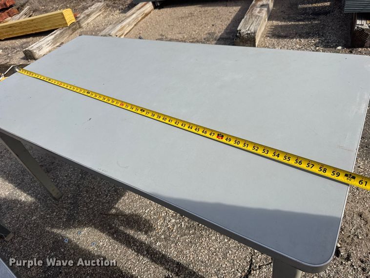 image for item ET1524 (2) steel tables