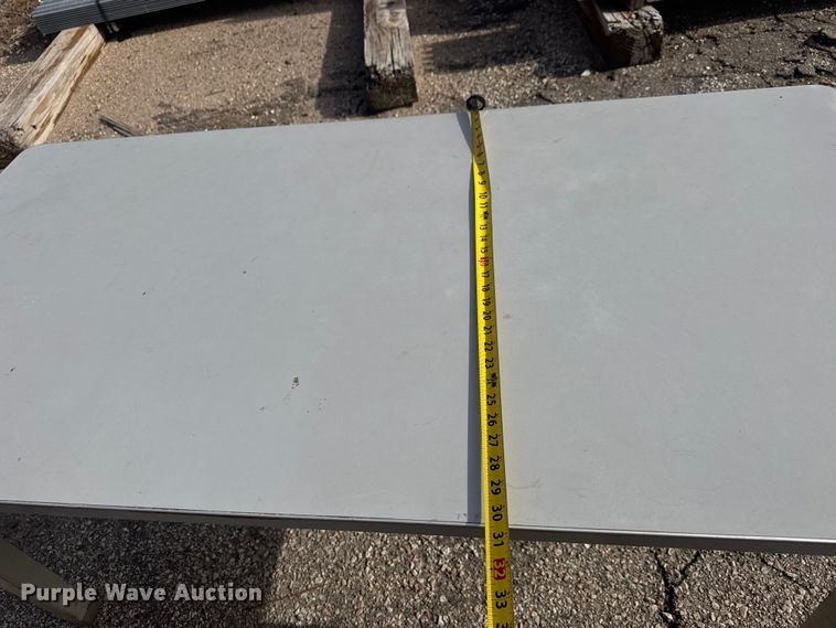 image for item ET1524 (2) steel tables