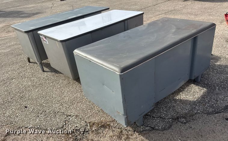 image for item ET1525 (3) steel desks