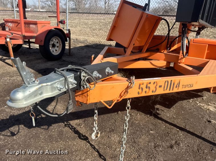 image for item ET1528 2013 Ver-Mac PCMS1210 message board trailer