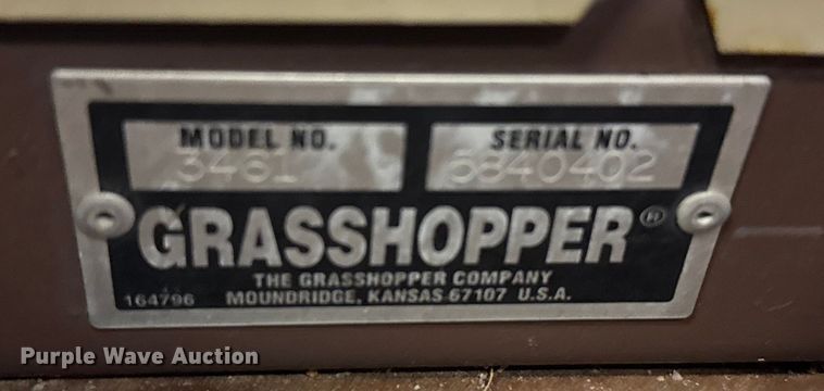 image for item FB0749 2008 Grasshopper 721D ZTR lawn mower