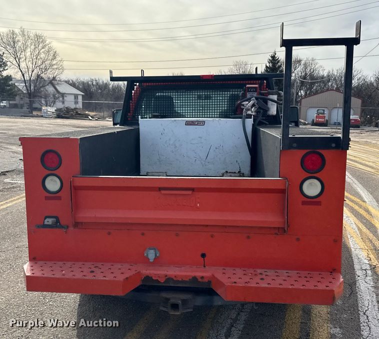 image for item FB0751 2014 Ford F250 Super Duty utility bed pickup truck