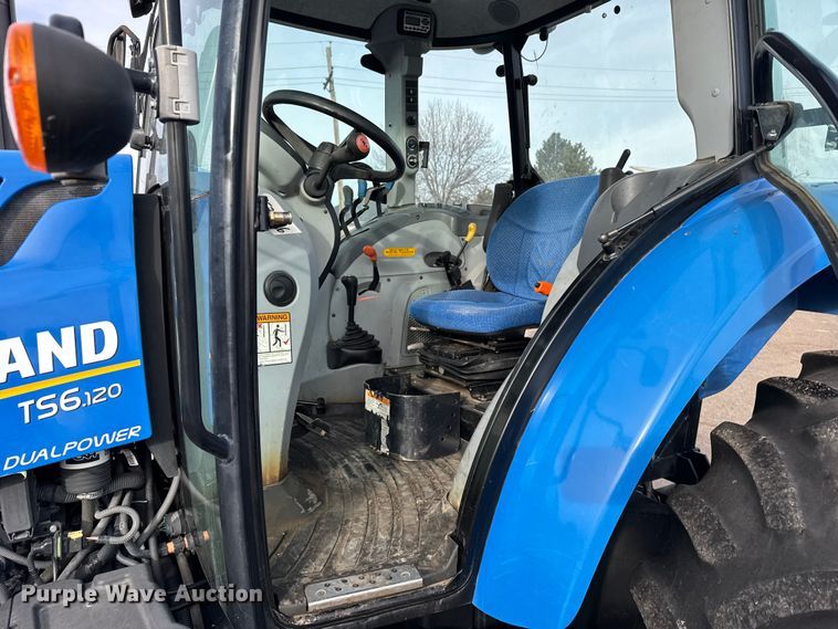 image for item FB0754 2017 New Holland TS6.120 MFWD tractor