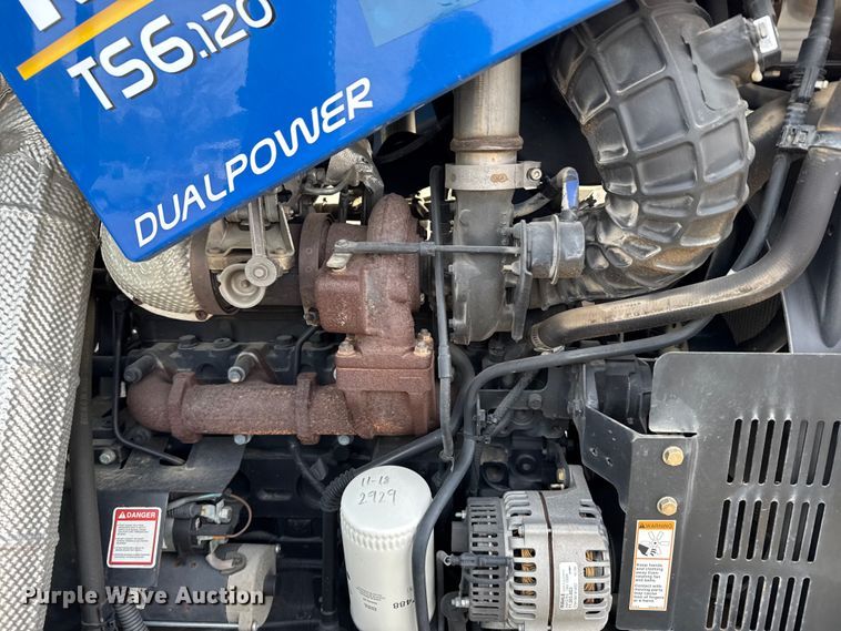 image for item FB0754 2017 New Holland TS6.120 MFWD tractor