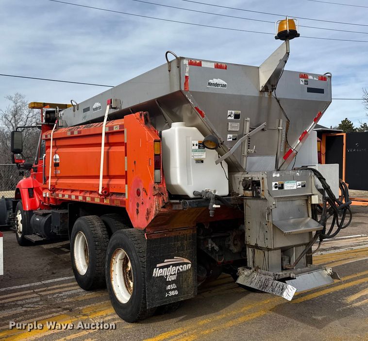 image for item FB0756 2007 International 7400 dump truck