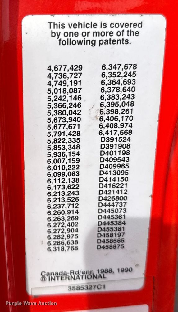 image for item FB0756 2007 International 7400 dump truck