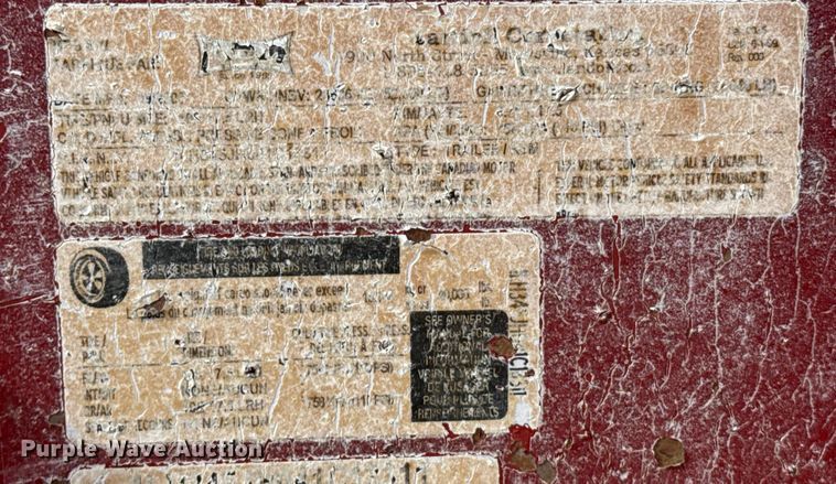 image for item FB0757 2004 Landoll tilt deck equipment trailer