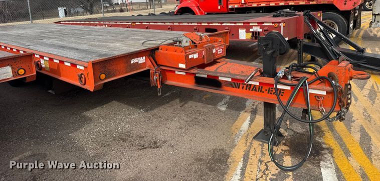 image for item FB0758 2004 Trail-eze tilt deck equipment trailer