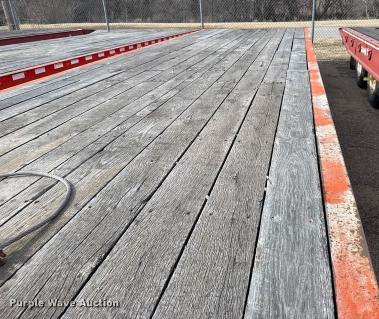 image for item FB0758 2004 Trail-eze tilt deck equipment trailer