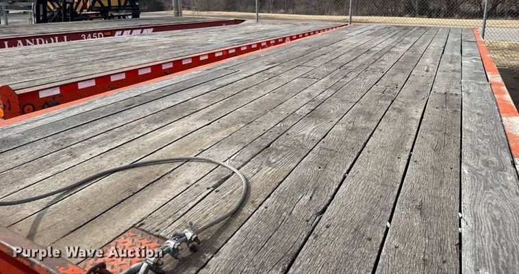 image for item FB0758 2004 Trail-eze tilt deck equipment trailer