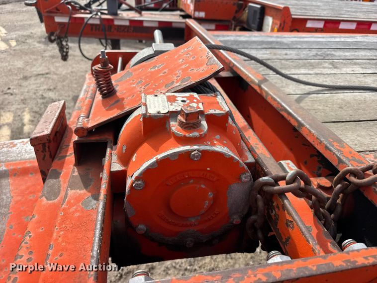 image for item FB0758 2004 Trail-eze tilt deck equipment trailer