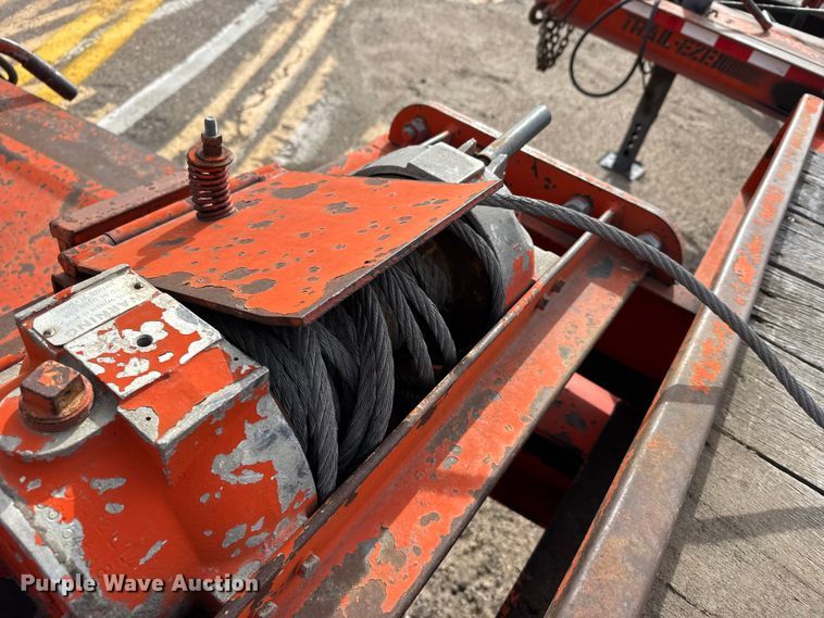 image for item FB0758 2004 Trail-eze tilt deck equipment trailer