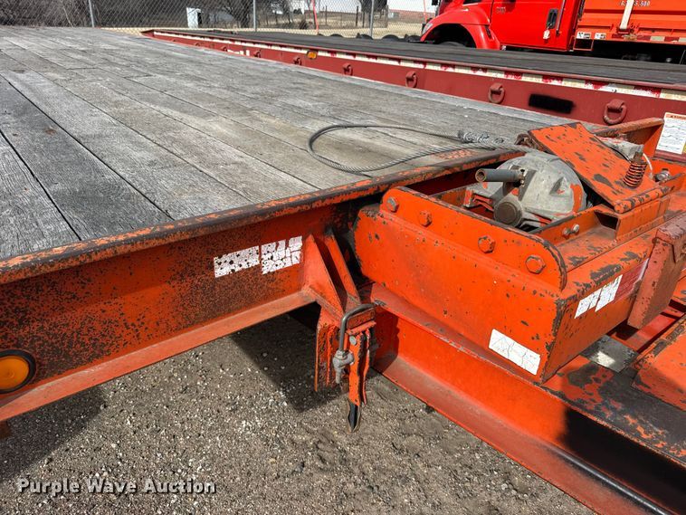 image for item FB0758 2004 Trail-eze tilt deck equipment trailer