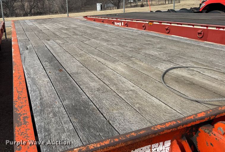 image for item FB0758 2004 Trail-eze tilt deck equipment trailer